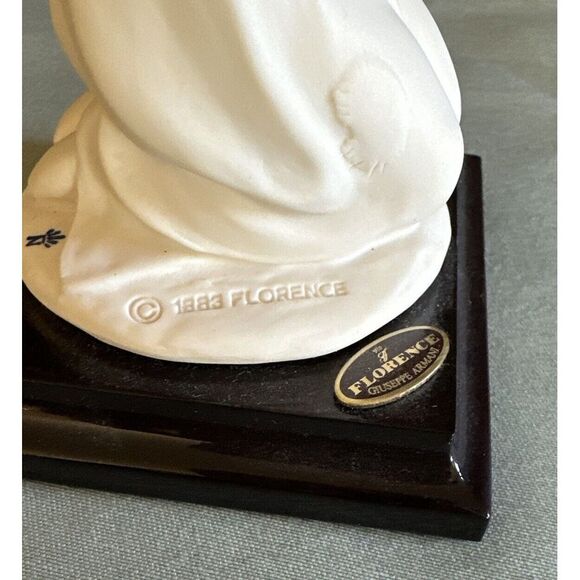 GIUSEPPE ARMANI 1983 6" KNELT LITTLE ANGEL 0621F PRAYING FIGURINE STATUE - Picture 2 of 10